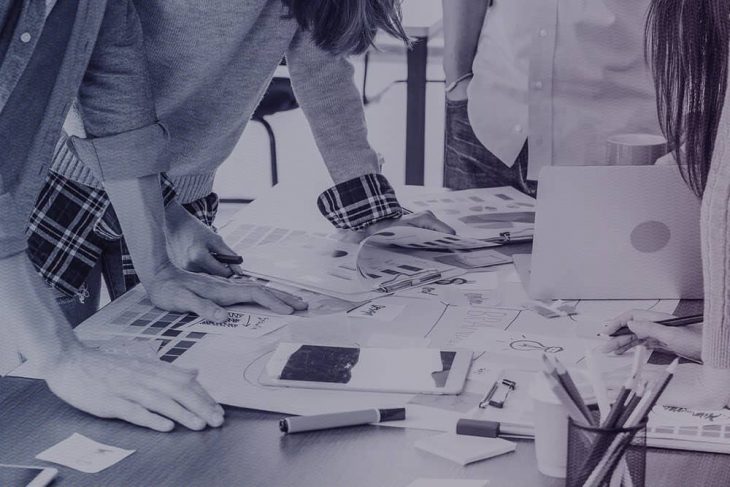 start-up yrityksen työntekijöitä