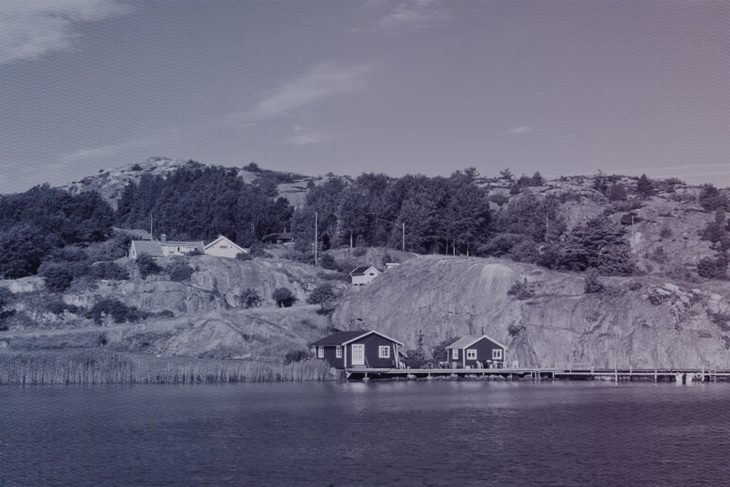 Mökki saaressa