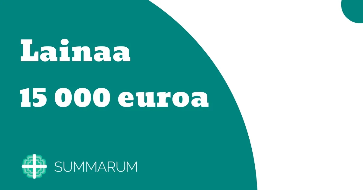 Summarum Lainaa 15000 euroa 2025