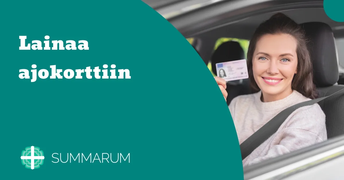 Summarum Lainaa ajokorttiin 2025