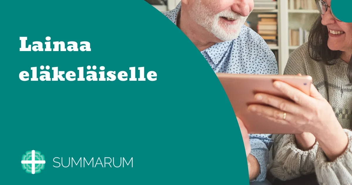 Summarum Lainaa eläkeläiselle 2025