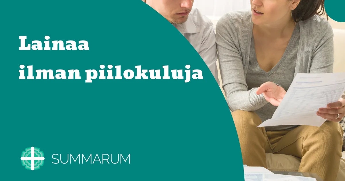 Summarum Lainaa ilman piilokuluja 2025