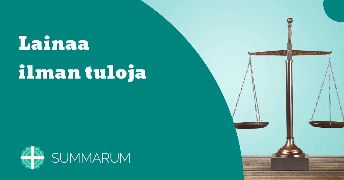 Summarum Lainaa ilman tuloja 2025