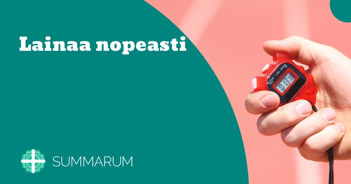 Summarum Lainaa nopeasti 2025