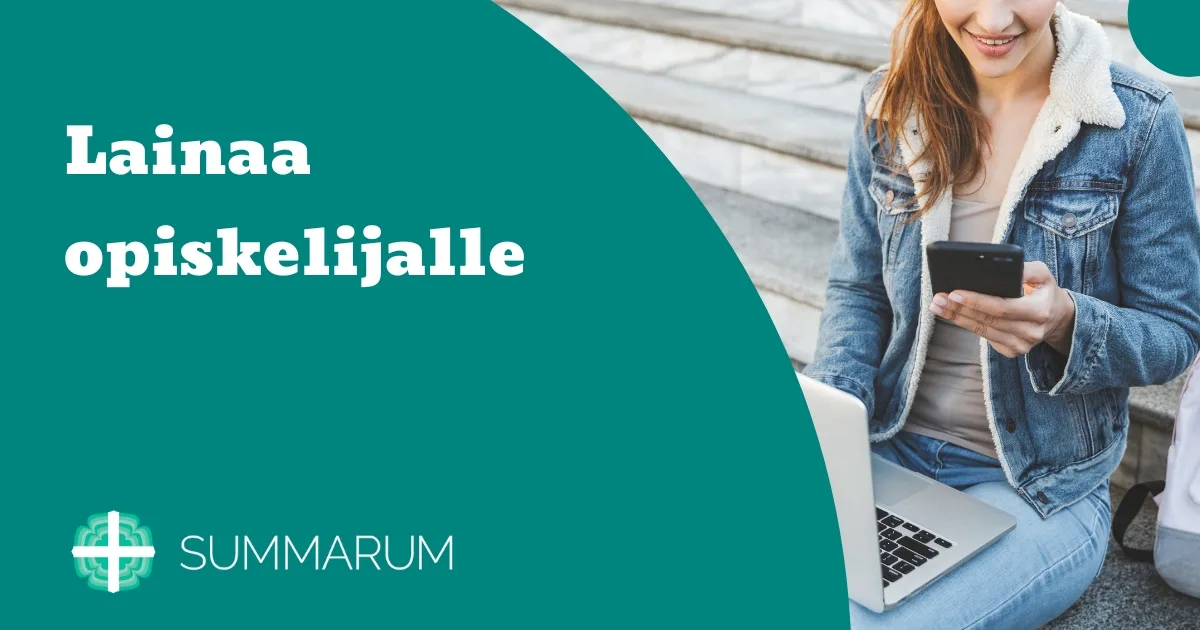 Summarum Lainaa opiskelijalle 2025
