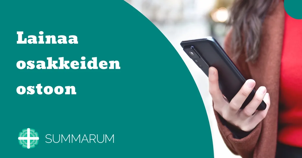Summarum Lainaa osakkeiden ostoon 2025