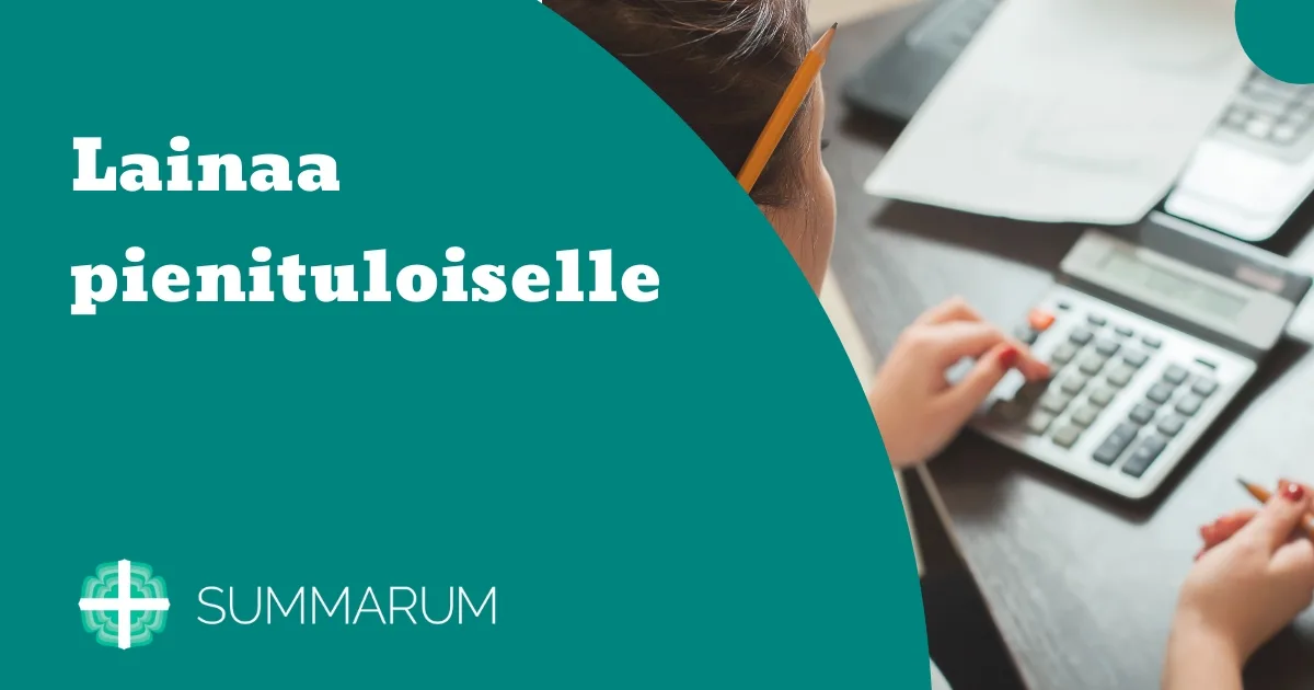 Summarum Lainaa pienituloiselle 2025