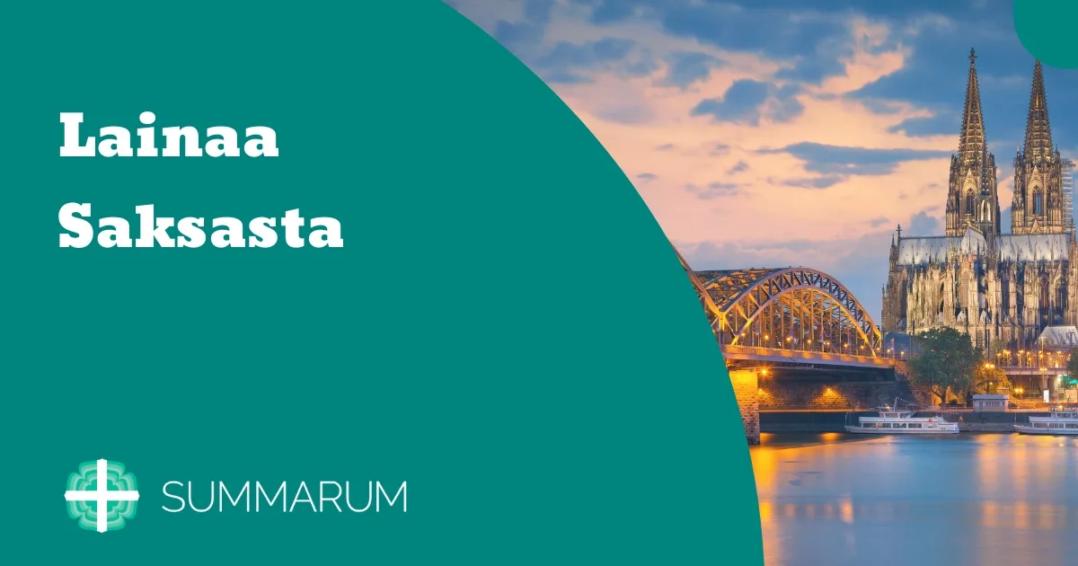 Summarum Lainaa Saksasta 2025