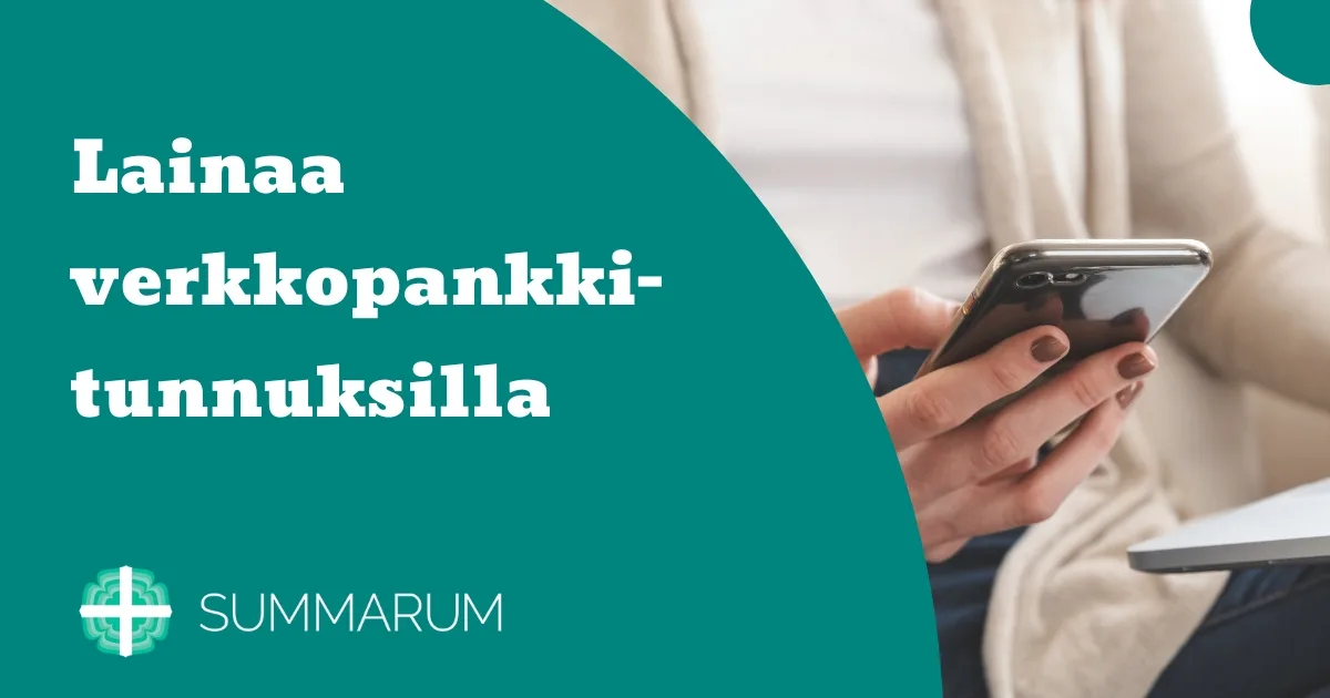 Summarum Lainaa verkkopankkitunnuksilla 2025