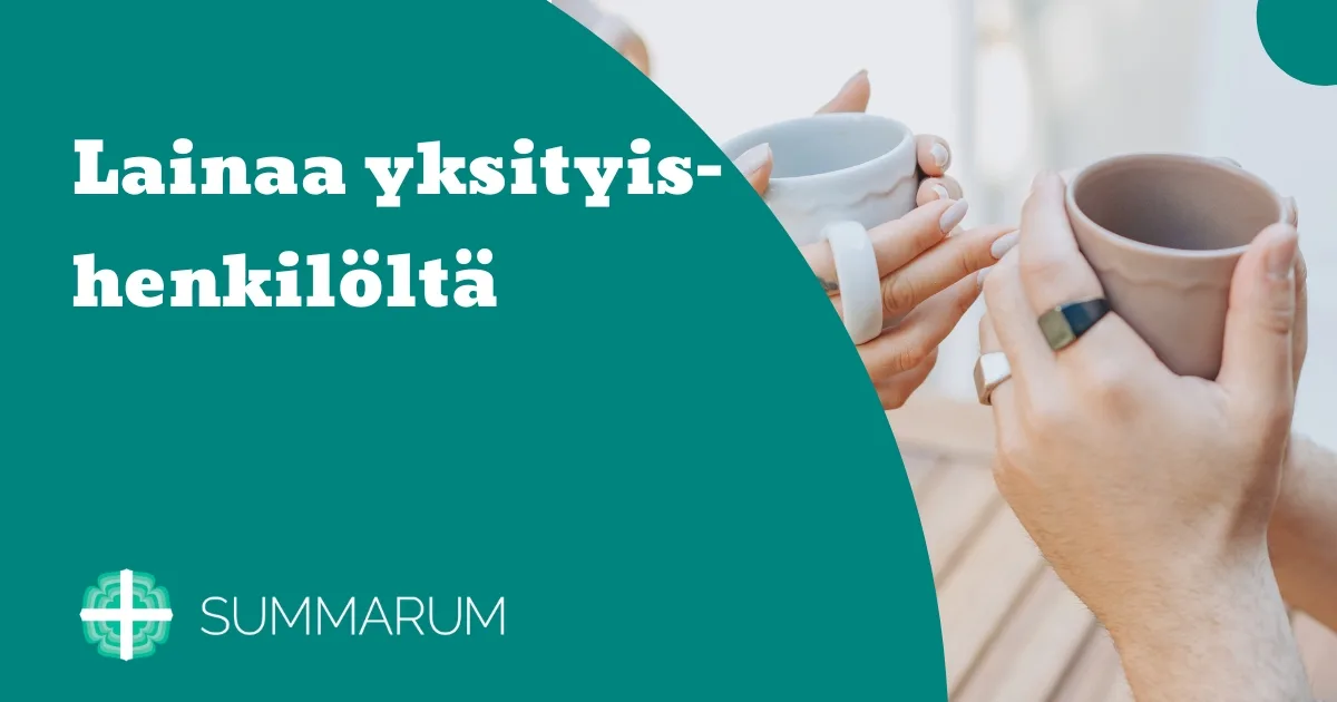 Summarum Lainaa yksityishenkilöltä 2025