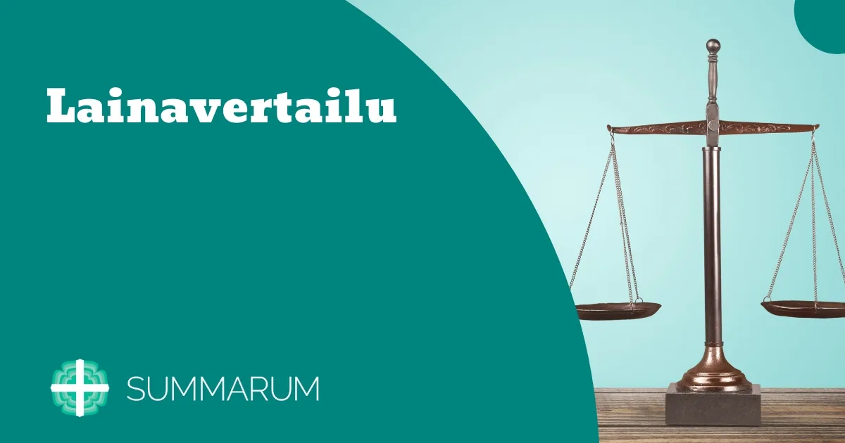 Summarum Lainavertailu 2025