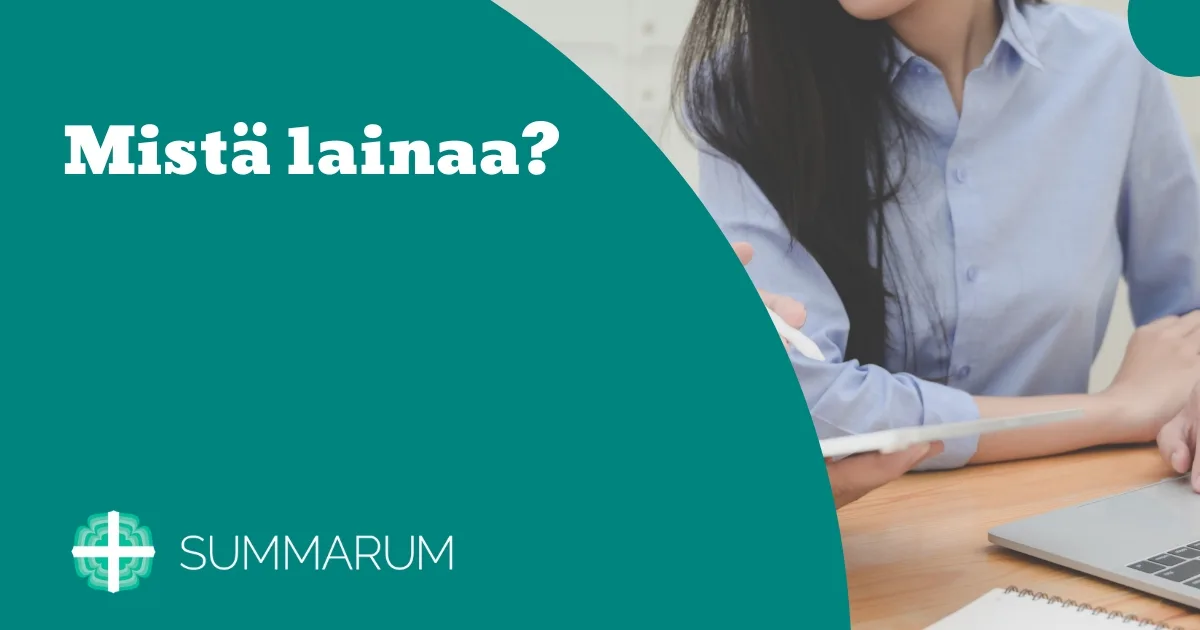 Summarum Mistä lainaa 2025
