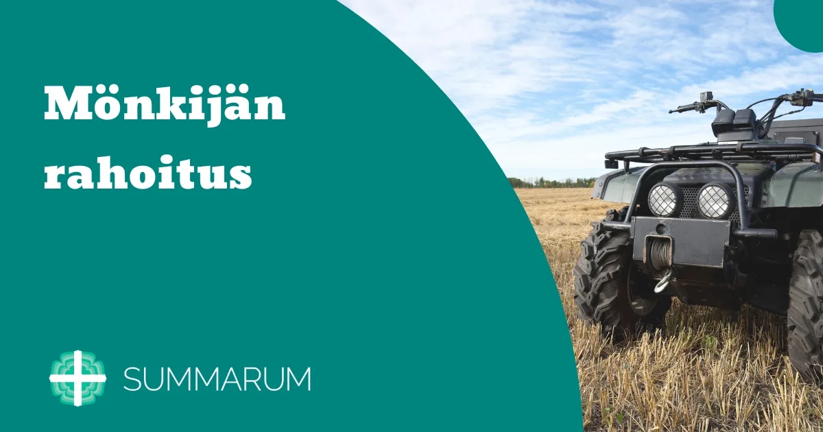 Summarum Mönkijän rahoitus 2025