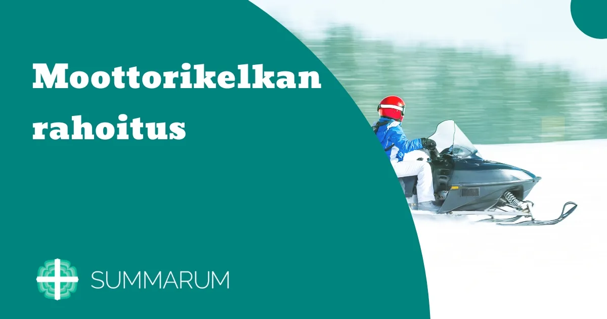 Summarum Moottorikelkan rahoitus 2025