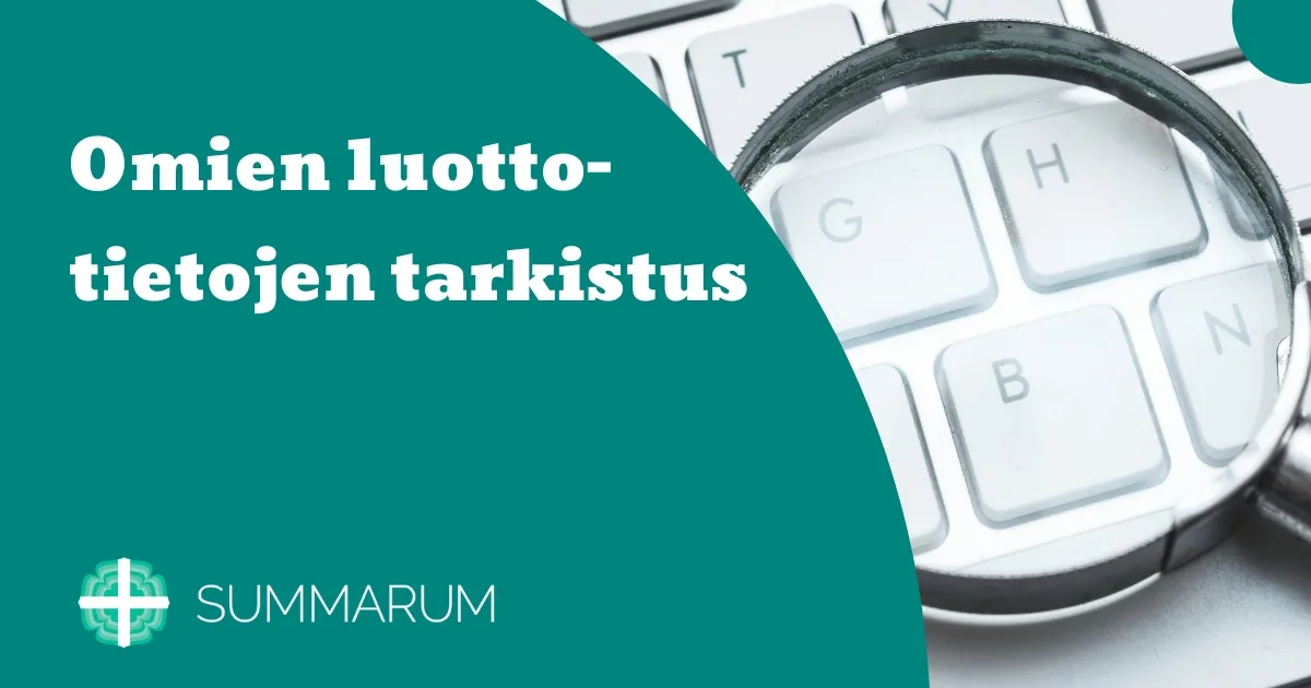 Summarum Luottotietojen tarkistus 2025
