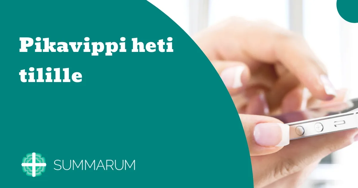 Summarum Pikavippi heti tilille 2025