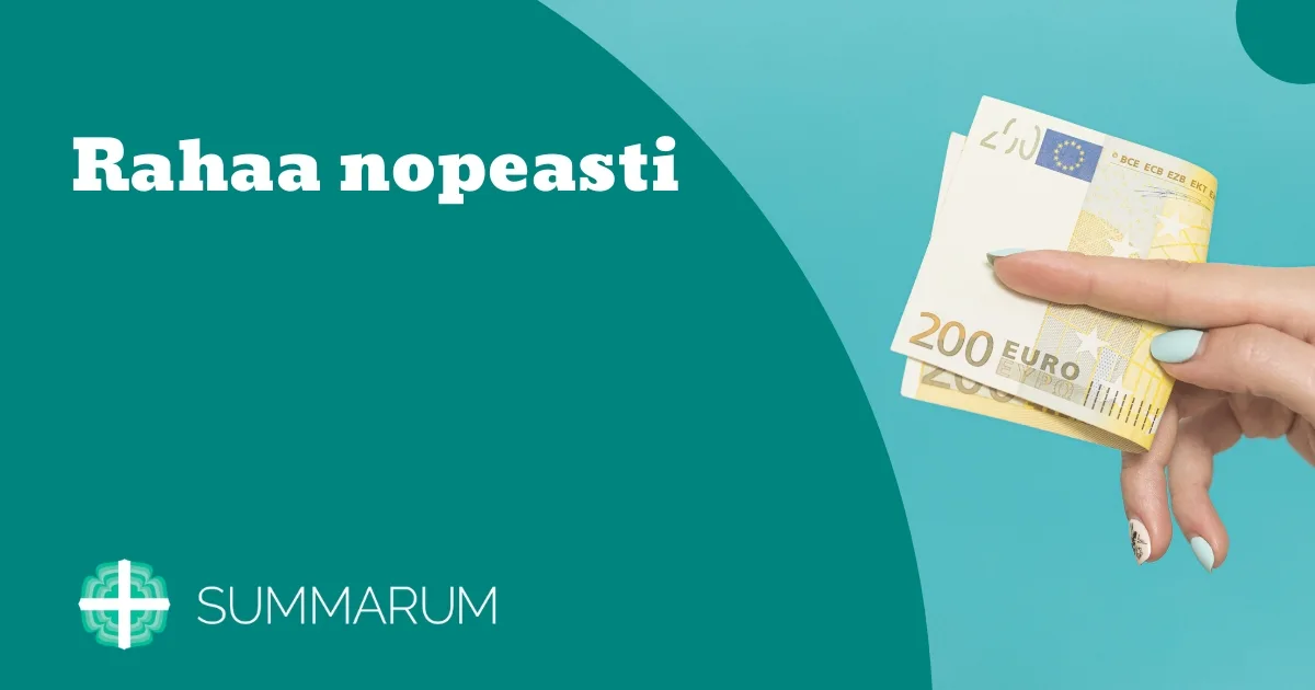 Summarum Rahaa nopeasti 2025