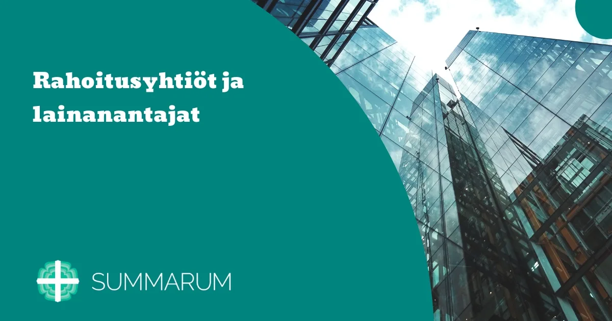 Summarum Rahoitusyhtiöt ja lainanantajat 2025