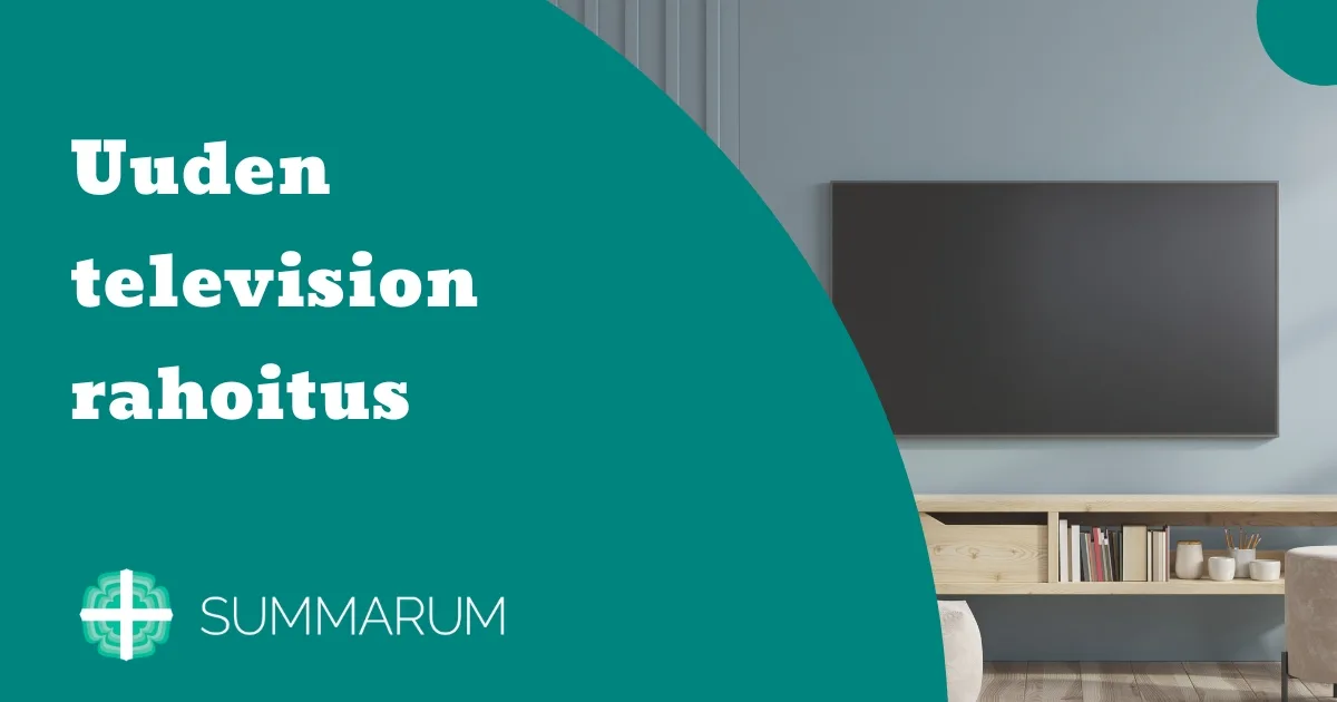 Summarum Uuden television rahoitus 2025