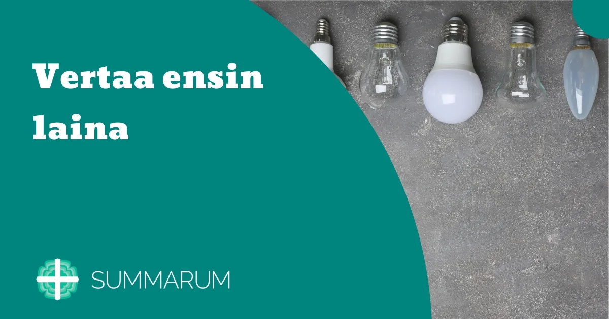 Summarum Vertaa ensin laina 2025