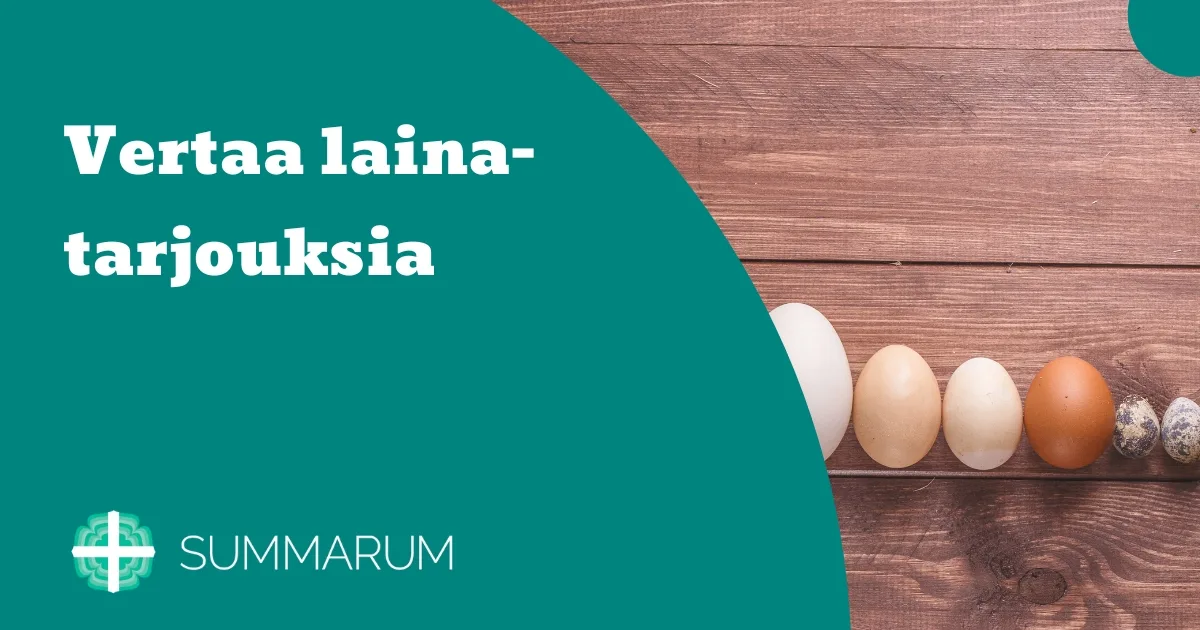 Summarum Vertaa lainatarjouksia 2025
